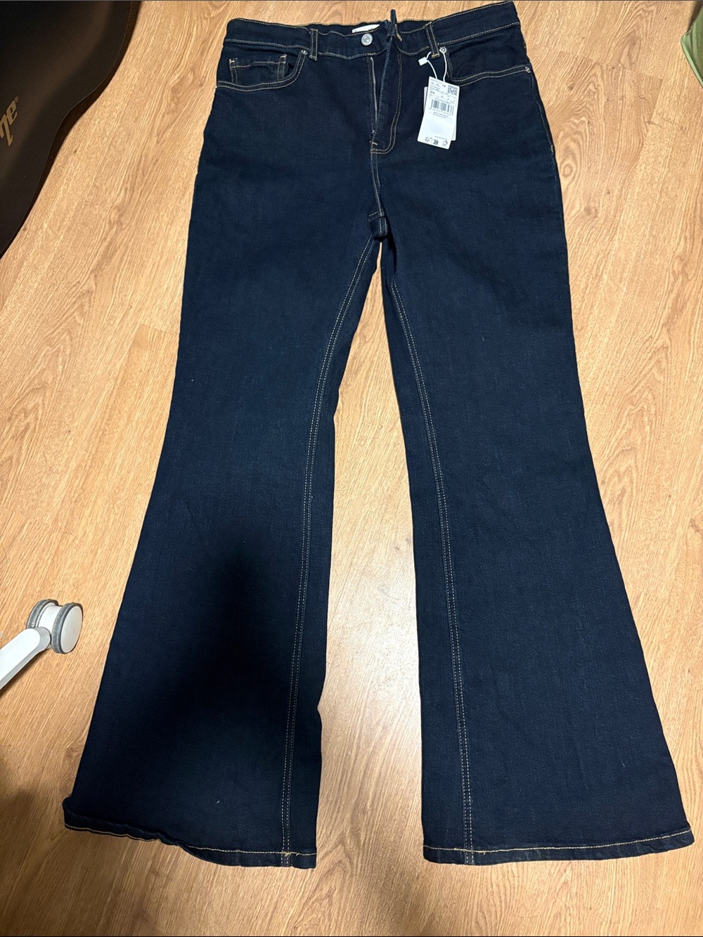 Women’s Dark Blue Flared Jeans